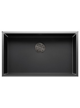 BLANCO CLARON 700-U (74x44) - ΝΕΡΟΧΥΤΗΣ ΥΠΟΚΑΘΗΜΕΝΟΣ INOX DARK STEEL GERMANY 527835