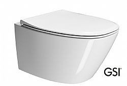 GSI MODO PLUS SWIRL 841500SC-300 - ΛΕΚΑΝΗ ΚΡΕΜΑΣΤΗ (54cm) SLIM SOFT CLOSE - MADE IN ITALY