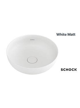 SCHOCK MINERALICAST C LIGHT 68501-301 - ΝΙΠΤΗΡΑΣ Φ39cm ΕΠΙΤΡΑΠΕΖΙΟΣ WHITE MAT