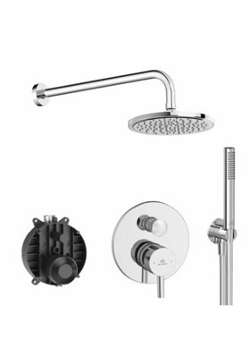 IDEAL STANDARD CERALINE BD192AA ΣΕΤ ΕΝΤΟΙΧΙΣΜΟΥ 2 ΕΞΟΔΩΝ ΧΡΩΜΕ (ΝΤΟΥΣ ΧΕΙΡΟΣ,ΚΕΦΑΛΗ ΤΟΙΧΟΥ)