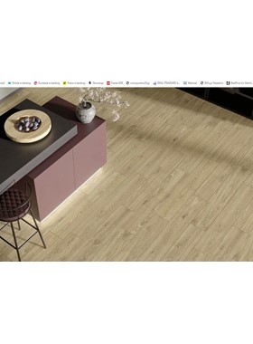 FLASH CASTAGNO 20Χ122 cm - ΓΡΑΝΙΤΟΠΛΑΚΑΚΙ ΟΨΗΣ ΞΥΛΟΥ ITALY