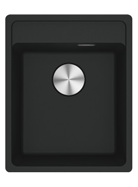 FRANKE MARIS MRG 610-37 TL (41x51cm) BLACK MAT - ΝΕΡΟΧΥΤΗΣ ΓΡΑΝΙΤΕΝΙΟΣ