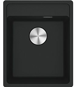 FRANKE MARIS MRG 610-37 TL (41x51cm) BLACK MAT - ΝΕΡΟΧΥΤΗΣ ΓΡΑΝΙΤΕΝΙΟΣ