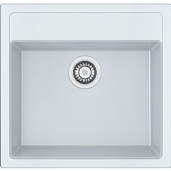 FRANKE TECTONITE SIRIUS 610-49 (56x53cm) POLAR WHITE - ΝΕΡΟΧΥΤΗΣ ΣΥΝΘΕΤΙΚΟΣ