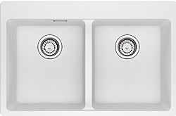 FRANKE CENTRO 620-34-34 (76x50cm) POLAR WHITE - ΝΕΡΟΧΥΤΗΣ ΓΡΑΝΙΤΕΝΙΟΣ