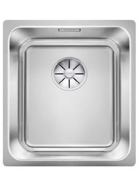 BLANCO SOLIS 340-U (38x44cm) - ΝΕΡΟΧΥΤΗΣ INOX ΛΕΙΟΣ ΥΠΟΚΑΘΗΜΕΝΟΣ GERMANY 526115