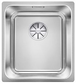 BLANCO SOLIS 340-U (38x44cm) - ΝΕΡΟΧΥΤΗΣ INOX ΛΕΙΟΣ ΥΠΟΚΑΘΗΜΕΝΟΣ GERMANY 526115