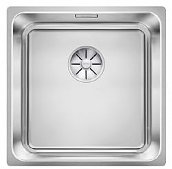 BLANCO SOLIS 400-U (44x44cm) - ΝΕΡΟΧΥΤΗΣ INOX ΛΕΙΟΣ ΥΠΟΚΑΘΗΜΕΝΟΣ GERMANY 526117