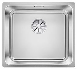 BLANCO SOLIS 450-U (49x44cm) - ΝΕΡΟΧΥΤΗΣ INOX ΛΕΙΟΣ ΥΠΟΚΑΘΗΜΕΝΟΣ GERMANY 526120