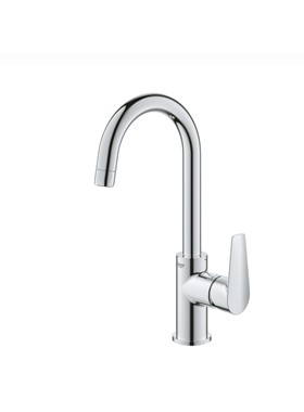 GROHE BAUEDGE 23911001 ΜΠΑΤΑΡΙΑ ΝΙΠΤΗΡΟΣ ΧΡΩΜΕ ΨΗΛΗ
