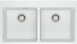 FRANKE CENTRO 620-39-39 (86x50cm) POLAR WHITE - ΝΕΡΟΧΥΤΗΣ ΓΡΑΝΙΤΕΝΙΟΣ