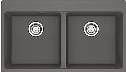 FRANKE CENTRO 620-39-39 (86x50cm) STONE GREY - ΝΕΡΟΧΥΤΗΣ ΓΡΑΝΙΤΕΝΙΟΣ