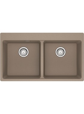 FRANKE CENTRO 620-39-39 (86x50cm) OYSTER - ΝΕΡΟΧΥΤΗΣ ΓΡΑΝΙΤΕΝΙΟΣ