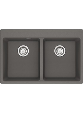 FRANKE CENTRO 620-34-34 (76x50cm) STONE GREY - ΝΕΡΟΧΥΤΗΣ ΓΡΑΝΙΤΕΝΙΟΣ