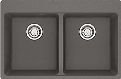 FRANKE CENTRO 620-34-34 (76x50cm) STONE GREY - ΝΕΡΟΧΥΤΗΣ ΓΡΑΝΙΤΕΝΙΟΣ