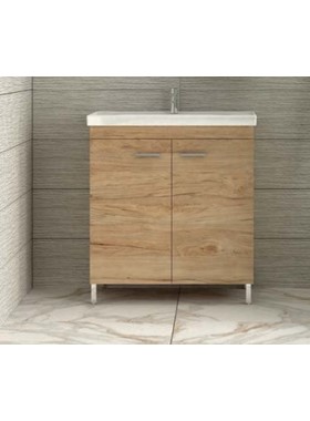 ΒΑΣΗ ΕΠΙΠΛΟΥ ARG BASE 65Χ45CM LIGHT HICKORY MDF ΜΕ ΝΙΠΤΗΡΑ