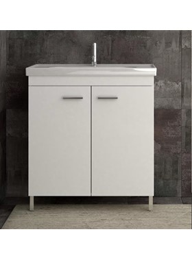 ΒΑΣΗ ΕΠΙΠΛΟΥ ARG BASE 100Χ45CM ΛΕΥΚΗ ΛΑΚΑ MDF ΜΕ ΝΙΠΤΗΡΑ