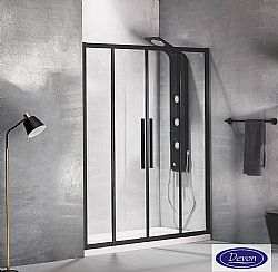 ΚΑΜΠΙΝΑ ΝΤΟΥΣΙΕΡΑΣ ΜΑΥΡΗ DEVON FLOW SLIDER SL2F170C-400 (167-171 cm) - ΔΙΑΦΑΝΟ ΚΡΥΣΤΑΛΛΟ ΚΑΤΑ ΤΩΝ ΑΛΑΤΩΝ