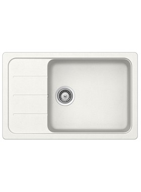 SCHOCK CRISTALITE ELEMENT 31180-1301 (78x50cm) SUPERWHITE - ΝΕΡΟΧΥΤΗΣ ΓΡΑΝΙΤΕΝΙΟΣ ΕΝΘΕΤΟΣ