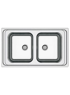 FORTINOX ARENA 27286 (86x50) - ΝΕΡΟΧΥΤΗΣ INOX ΛΕΙΟΣ ΕΝΘΕΤΟΣ