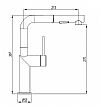 CORA 63609-111 INOX - ΜΠΑΤΑΡΙΑ ΚΟΥΖΙΝΑΣ ΜΕ ΝΤΟΥΣ 2 ΡΟΩΝ