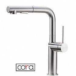 CORA 63609-111 INOX - ΜΠΑΤΑΡΙΑ ΚΟΥΖΙΝΑΣ ΜΕ ΝΤΟΥΣ 2 ΡΟΩΝ