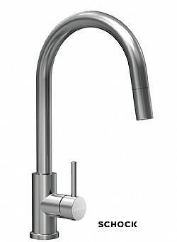 SCHOCK PRIMA 533120-110 INOX - ΜΠΑΤΑΡΙΑ ΚΟΥΖΙΝΑΣ ΜΕ ΝΤΟΥΣ 