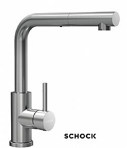 SCHOCK KANTUS 534120-110 INOX - ΜΠΑΤΑΡΙΑ ΚΟΥΖΙΝΑΣ ΜΕ ΝΤΟΥΣ 
