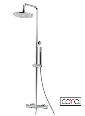 CORA 720066-100 - ΣΤΗΛΗ ΝΤΟΥΣ 95-115cm 3 ΕΞΟΔΩΝ ΧΡΩΜΕ