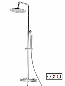 CORA 720066-100 - ΣΤΗΛΗ ΝΤΟΥΣ 95-115cm 3 ΕΞΟΔΩΝ ΧΡΩΜΕ