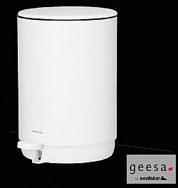 GEESA SEALSKIN 800065-300 ΧΑΡΤΟΔΟΧΕΙΟ 5Lt SOFT CLOSE ΛΕΥΚΟ ΜΑΤ