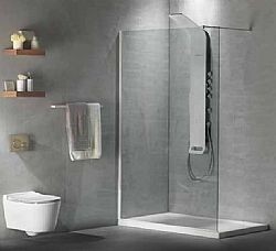 ΠΑΝΕΛ ΝΤΟΥΣΙΕΡΑΣ ΛΕΥΚΟ DEVON IWIS WALK-IN IW60C-300 (60X200cm) ΚΑΤΑ ΑΛΑΤΩΝ