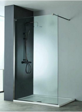 ΠΑΝΕΛ ΝΤΟΥΣΙΕΡΑΣ BLACK BRUSHED PVD DEVON IWIS WALK-IN IW60C-411 (60xY200cm) ΚΑΤΑ ΑΛΑΤΩΝ