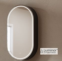 ΚΑΘΡΕΠΤΗΣ-ΝΤΟΥΛΑΠΙ LUMINOR JAZZ 50x90cm ΜΕ ΦΩΤΙΣΜΟ ΕΜΠΡΟΣ/ΕΣΩΤΕΡΙΚΑ