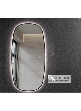 ΑΝΤΙΘΑΜΒΩΤΙΚΟΣ ΚΑΘΡΕΠΤΗΣ LUMINOR ZEN 50x110cm ΜΕ ΦΩΤΙΣΜΟ ΠΙΣΩ