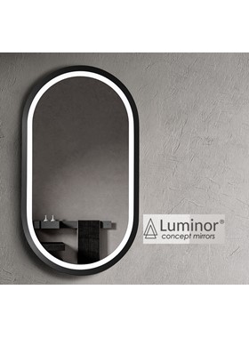 ΑΝΤΙΘΑΜΒΩΤΙΚΟΣ ΚΑΘΡΕΠΤΗΣ LUMINOR ALDO 45x90cm ΜΕ ΦΩΤΙΣΜΟ ΕΜΠΡΟΣ/ΠΙΣΩ