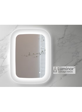 ΚΑΘΡΕΠΤΗΣ LUMINOR KEEN 60x80cm ΜΕ ΦΩΤΙΣΜΟ ΕΜΠΡΟΣ/ΠΙΣΩ
