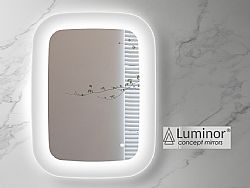 ΚΑΘΡΕΠΤΗΣ LUMINOR KEEN 60x80cm ΜΕ ΦΩΤΙΣΜΟ ΕΜΠΡΟΣ/ΠΙΣΩ