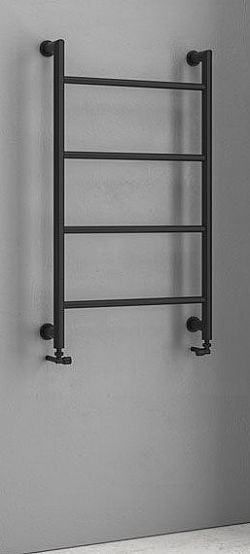 KARAG DESIGN-6 56x90 cm - ΘΕΡΜΑΝΤΙΚΟ ΣΩΜΑ ΜΠΑΝΙΟΥ ΜΑΥΡΟ ΜΑΤ