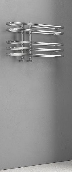 KARAG DORA 70X40 cm - ΘΕΡΜΑΝΤΙΚΟ ΣΩΜΑ ΜΠΑΝΙΟΥ ΧΡΩΜΕ / CHROME