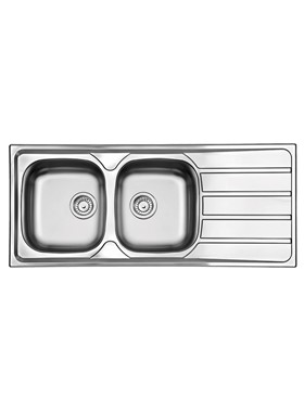 APELL AREA 8216 (116x50cm) - ΝΕΡΟΧΥΤΗΣ INOX ΛΕΙΟΣ ΕΝΘΕΤΟΣ