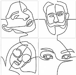 FCLN - ΔΙΑΚΟΣΜΗΤΙΚΟ ΠΛΑΚΙΔΙΟ ΜΠΑΝΙΟΥ 25X25 cm (ΠΟΙΚΙΛΙΑ ΣΧΕΔΙΩΝ)