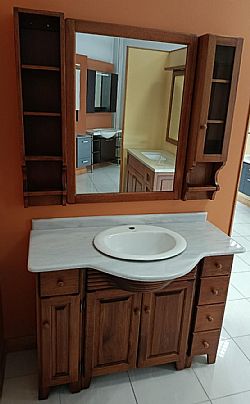 ΕΠΙΠΛΟ ΜΠΑΝΙΟΥ VICTORIA 115Χ63CM ΣΕ ΑΠΟΧΡΩΣΗ ΚΕΡΑΣΙΑΣ