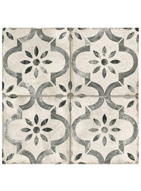 LDS GREY 45X45cm - ΓΡΑΝΙΤΟΠΛΑΚΑΚΙ VINTAGE PATCHWORK RETRO