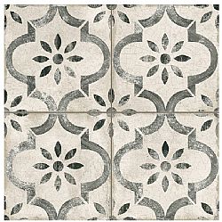 LDS GREY 45X45cm - ΓΡΑΝΙΤΟΠΛΑΚΑΚΙ VINTAGE PATCHWORK RETRO