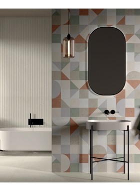 GEOLOGY DECORO 60Χ120 - ΔΙΑΚΟΣΜΗΤΙΚΟ ΠΛΑΚΑΚΙ ΜΑΤ ITALY