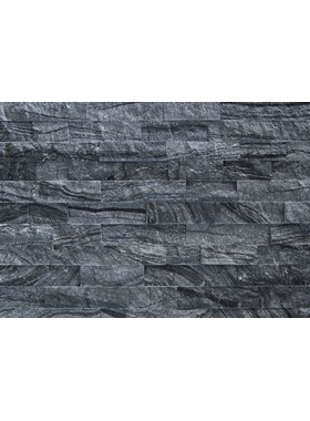 CRYSTALLO NEGRO 15Χ60cm -  ΦΥΣΙΚΟ ΠΕΤΡΩΜΑ ΣΕ ΛΩΡΙΔΕΣ ΥΨΟΥΣ 3,7cm