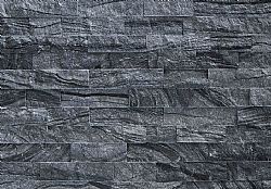 CRYSTALLO NEGRO 15Χ60cm -  ΦΥΣΙΚΟ ΠΕΤΡΩΜΑ ΣΕ ΛΩΡΙΔΕΣ ΥΨΟΥΣ 3,7cm