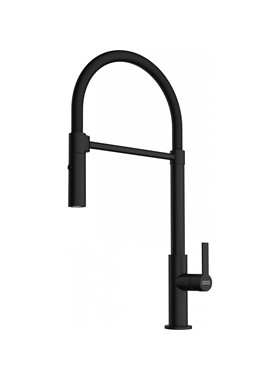 FRANKE MARIS SLIM SEMI PRO ΜΕ ΝΤΟΥΣ 2 ΡΟΩΝ - ΜΠΑΤΑΡΙΑ ΚΟΥΖΙΝΑΣ ΜΑΥΡΟ ΜΑΤ 3156807753 (115.0728.396)