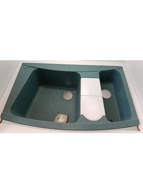 NEOMEDIAM ARCANE (86x53cm) GREEN - ΠΡΑΣΙΝΟΣ ΝΕΡΟΧΥΤΗΣ ΚΟΥΖΙΝΑΣ